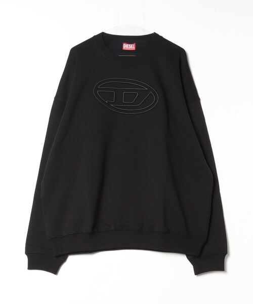 「DIESEL」 スウェットカットソー SMALL ブラック メンズ