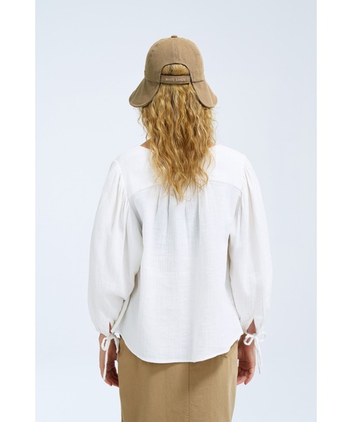 WHITE SANDS 帽子 ハット リネンブレンド ボンネットハット レディース WHITE SANDS 帽子 ハット リネンブレンド ボンネットハット レディース