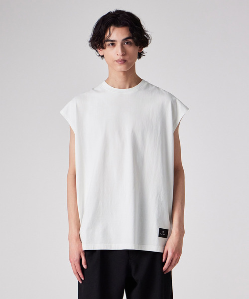 PS Paul Smith tシャツ ヴィンテージライク ノースリーブTシャツ