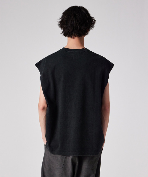 PS Paul Smith tシャツ ヴィンテージライク ノースリーブTシャツ