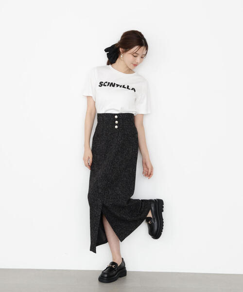 「PROPORTION BODY DRESSING」 スカート MEDIUM ブラック系その他 レディースの画像