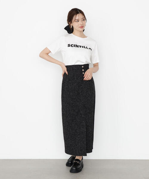 「PROPORTION BODY DRESSING」 スカート MEDIUM ブラック系その他 レディースの画像