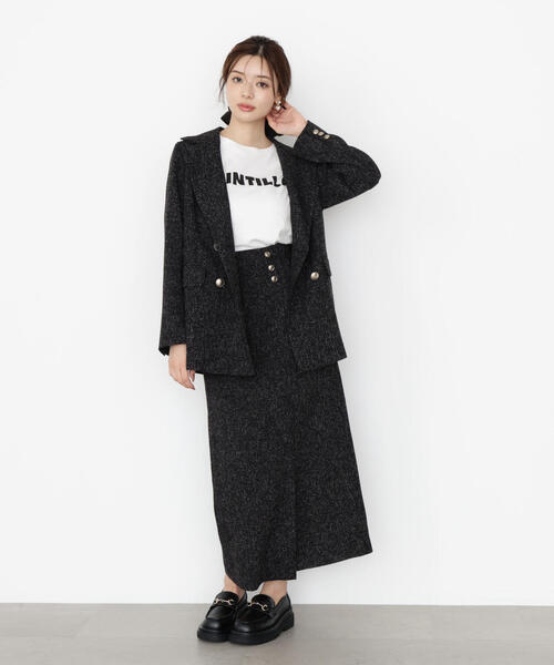 「PROPORTION BODY DRESSING」 スカート MEDIUM ブラック系その他 レディースの画像