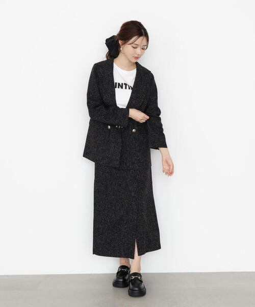 「PROPORTION BODY DRESSING」 スカート MEDIUM ブラック系その他 レディースの画像