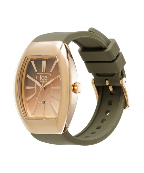 「ICE WATCH」 アナログ腕時計 FREE オリーブ レディース_画像8