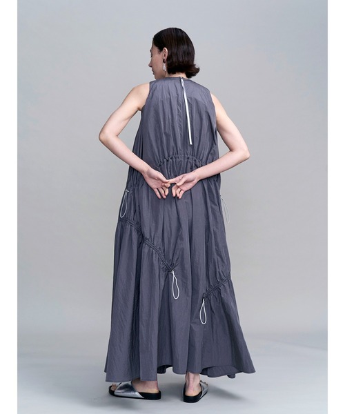 ワンピース DRAWSTRING A-LINE OP / ドローストリングAラインワンピースの画像