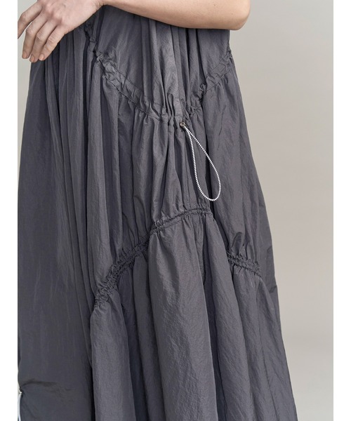 ワンピース DRAWSTRING A-LINE OP / ドローストリングAラインワンピースの画像