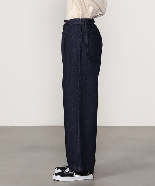 DANTON ダークブルーデニムパンツ 36 Danton（ダントン） デニムパンツ 36 インディゴブルー レディース