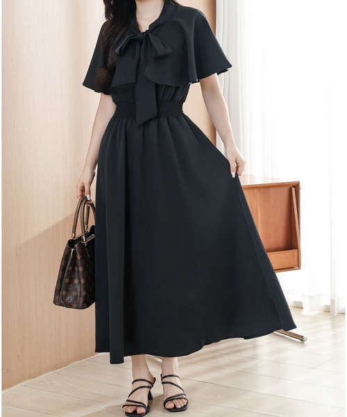 「Lace Ladies」 半袖ワンピース FREE ブルー レディース_画像6