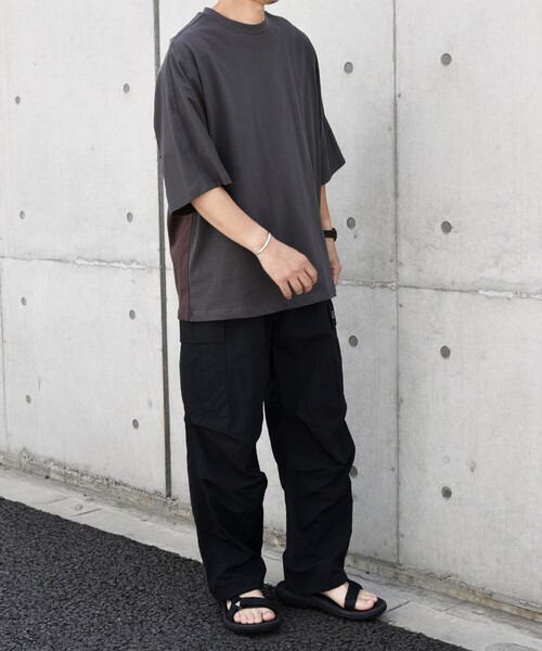 「SHIPS any」 半袖Tシャツ MEDIUM ホワイト メンズ_画像9