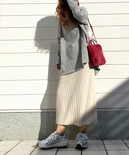 「Q」 2WAYバッグ ONE SIZE ライトグレー レディース_画像8