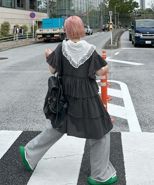 Alley Tokyo ワンピース 半袖 「復刻！」半袖になったフリフリカット