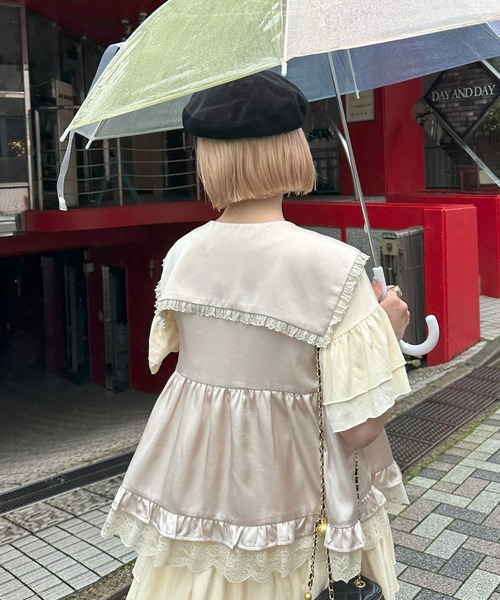 Alley Tokyo ワンピース 半袖 「復刻！」半袖になったフリフリカット