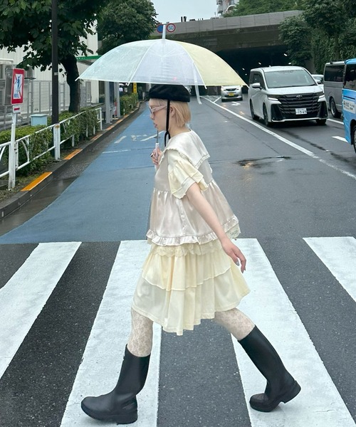 Alley Tokyo ワンピース 半袖 「復刻！」半袖になったフリフリカット