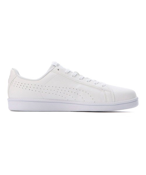 「PUMA」 ローカットスニーカー 24.5cm ホワイト×ゴールド メンズ_画像7