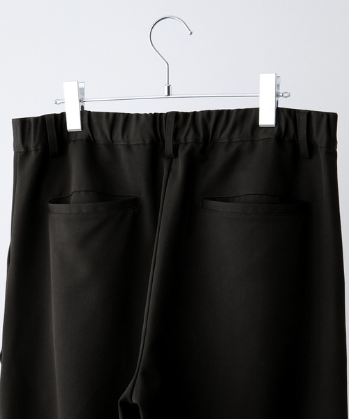 ワイドパンツ スラックス 「CLEL」Prime TR 3D Tuck Slacks / プライムTR 3Dタックスラックス メンズ レディースの画像