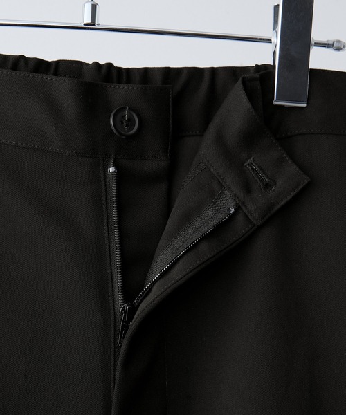 ワイドパンツ スラックス 「CLEL」Prime TR 3D Tuck Slacks / プライムTR 3Dタックスラックス メンズ レディースの画像