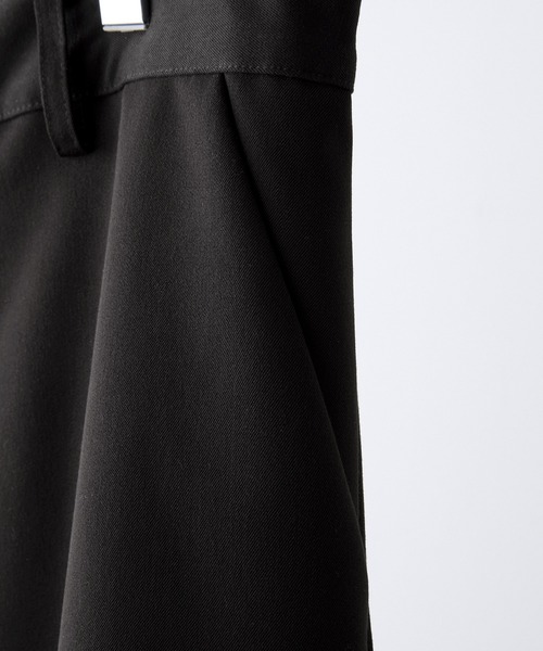 ワイドパンツ スラックス 「CLEL」Prime TR 3D Tuck Slacks / プライムTR 3Dタックスラックス メンズ レディースの画像