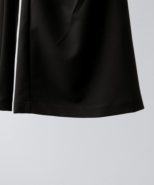 ワイドパンツ スラックス 「CLEL」Prime TR 3D Tuck Slacks / プライムTR 3Dタックスラックス メンズ レディースの画像