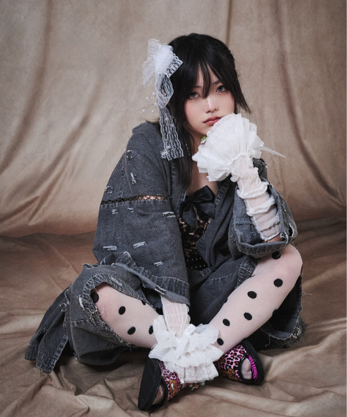 GALFY（ガルフィー） 甚平 浴衣 「GALFY/ガルフィー」バチバチピアス