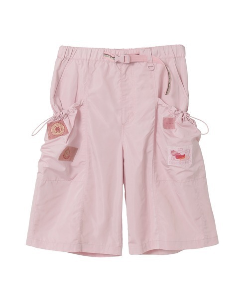 Karl Helmut ワイドパンツ カーゴパンツ ネームワッペン使いショート