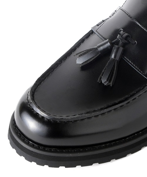 「London Shoe Make」 ローファー UK8 ブラック メンズ_画像6
