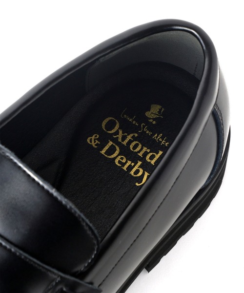「London Shoe Make」 ローファー UK8 ブラック メンズ_画像8