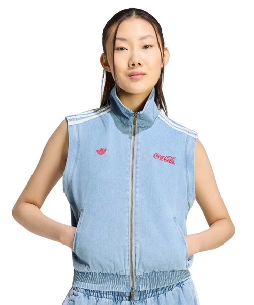 adidas（アディダス） デニムジャケット gジャン レディース