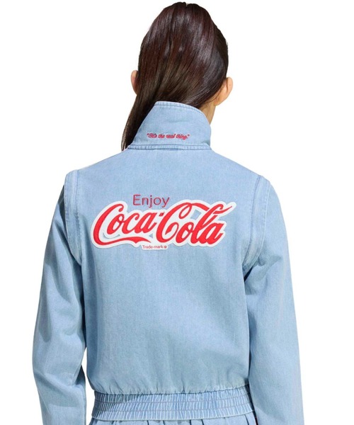 adidas（アディダス） デニムジャケット gジャン レディース