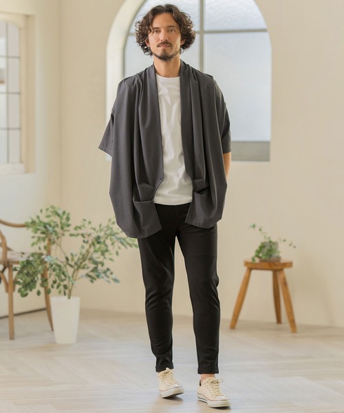 「Magine」 パンツ 46 ブラック メンズ_画像7