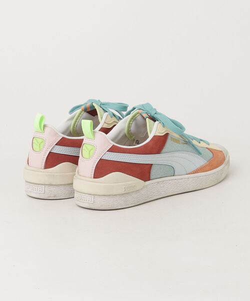 「PUMA」 ローカットスニーカー 27.5cm ブルー メンズ_画像2