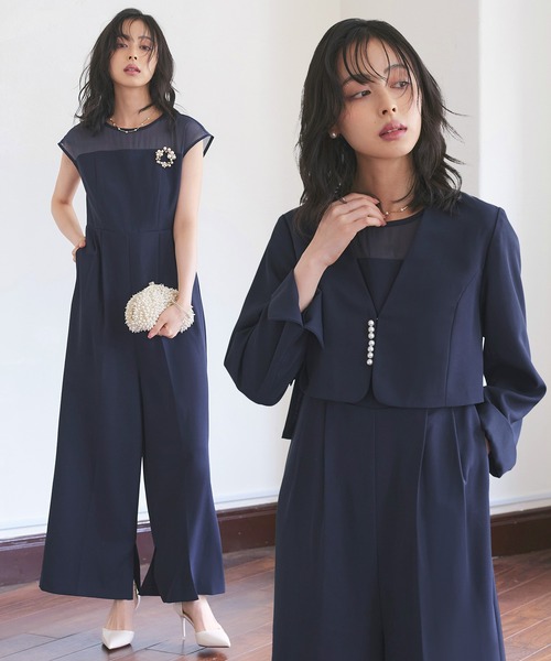 RUIRUE BOUTIQUE（ルイルエブティック） セットアップ M ネイビー