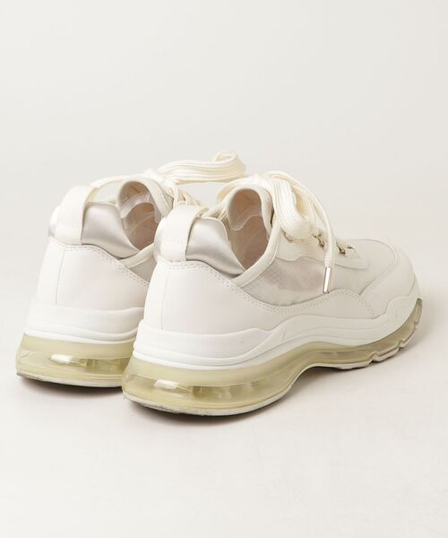 「+diana」 ローカットスニーカー 24.5cm ホワイト レディース_画像2
