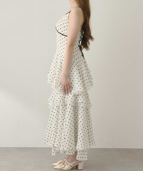 Belle Charme ワンピース 「Belle Charme」Layered Frill Cami