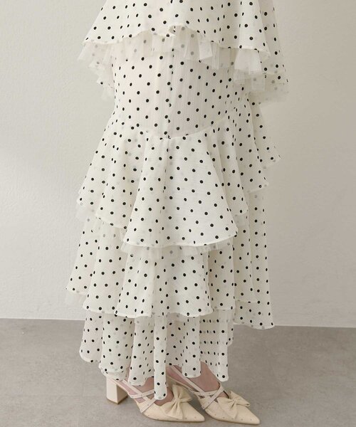Belle Charme ワンピース 「Belle Charme」Layered Frill Cami