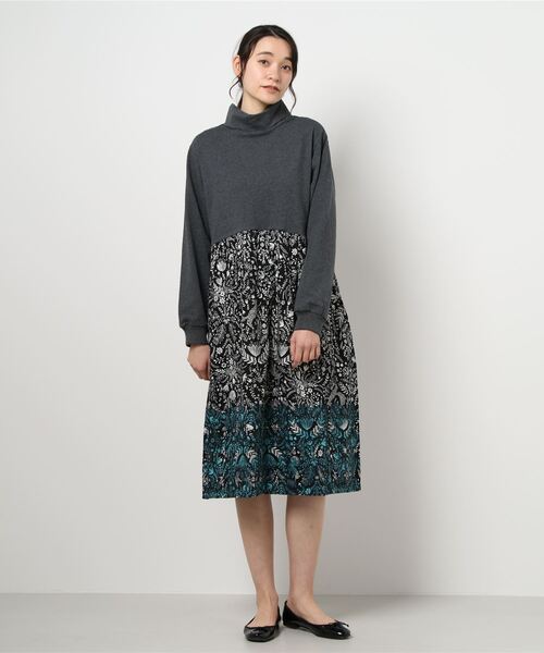 ワンピース フォークロアドットプリント 天竺ドッキングワンピース Zozotown Paypayモール店 通販 Paypayモール