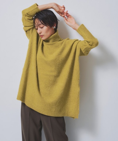 KAZU kolor 13aw ハイネックセーター アルパカニット kolor 13aw ハイネックセーター アルパカニット リョウマツモ
