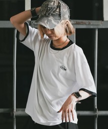DEVICE tシャツ ワンポイント 韓国 ストリート y2k 古着風 ロゴ