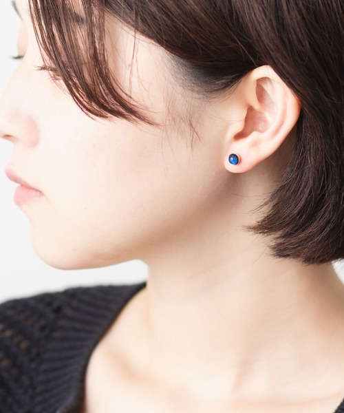 gargle（ガーグル） ピアス 「温度で色が変わる」クレセントムーン