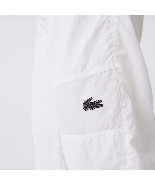 LACOSTE（ラコステ） ワイドパンツ パンツ アシンメトリーパッチワーク