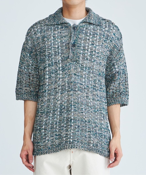 ポロシャツ GIMA cotton melange over size polo : 72657653 