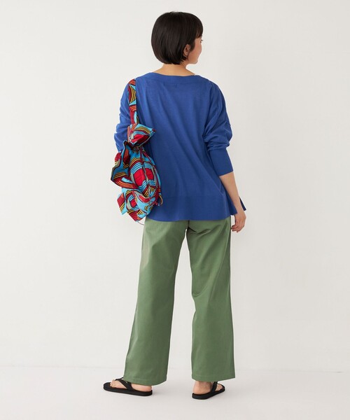 SHIPS Colors パンツ Colors:「洗濯機可能」コットン ツイル