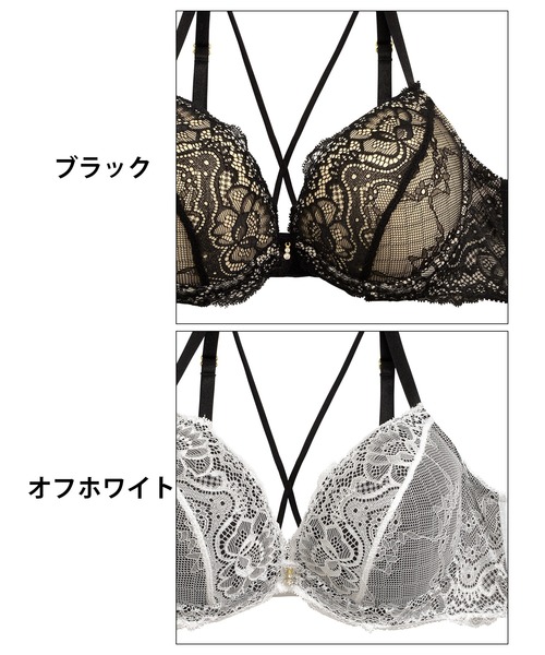 ブラジャー ショーツセット 「着るだけ1秒で別人級！」2種類のショーツ