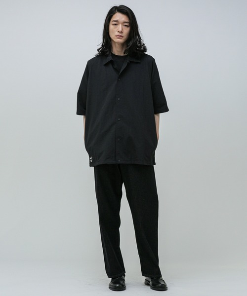 NANO universe シャツ LB.03/Supplex(R)Nylon レギュラーカラー