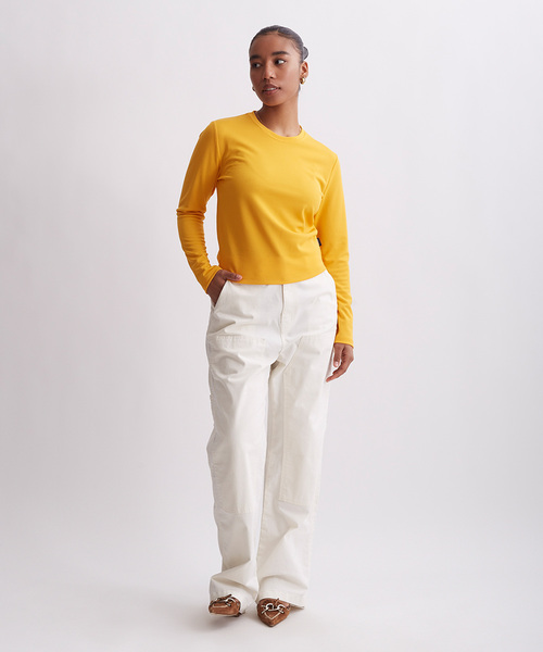 tシャツ Steff Fitted LS Top レディース Saturdays NYC tシャツ Steff Fitted LS Top レディース