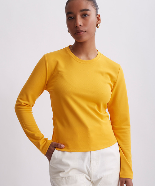 tシャツ Steff Fitted LS Top レディース Saturdays NYC tシャツ Steff Fitted LS Top レディース