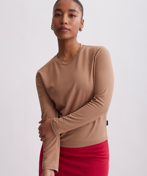 tシャツ Steff Fitted LS Top レディース