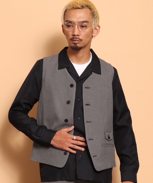 ベスト・ジレ Giorgio Armani Houndstooth Vest ベスト・ジレ Giorgio Armani Houndstooth Vest P00984565.jpg