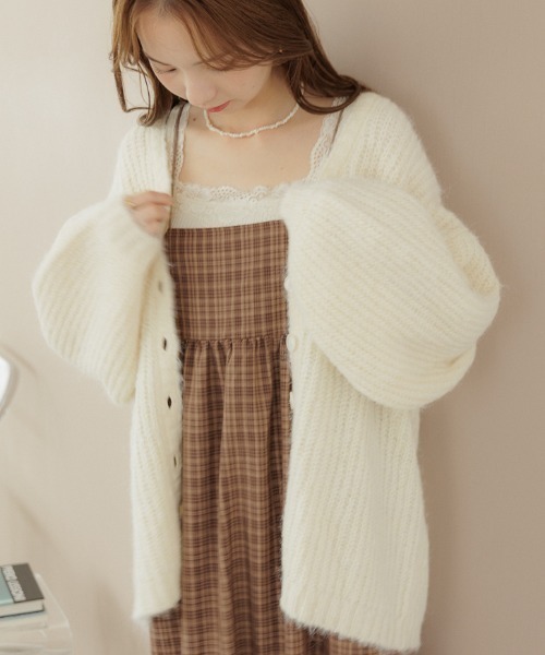 flower ループカーディガン flower motif knit shirt cardigan – CAMPHOR WOOD - OFFICIAL ONLINE