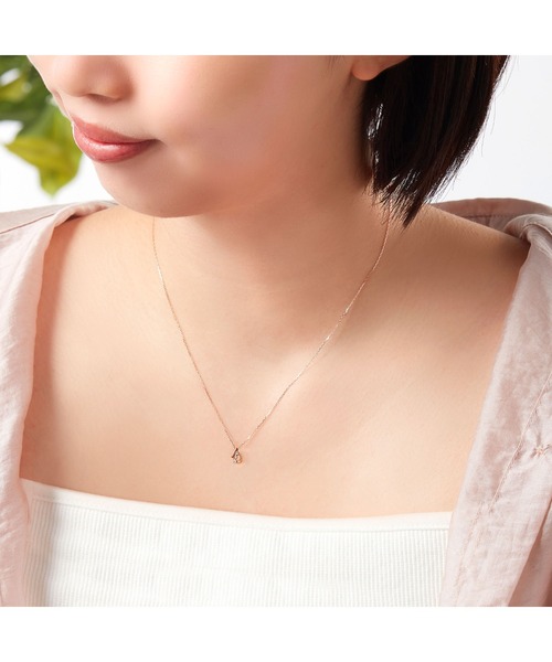 va vendome aoyama ネックレス K10ピンクゴールド ダイヤモンド 